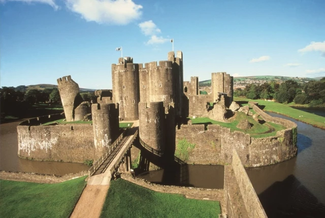 Caerphilly Castle Scaffolding Project