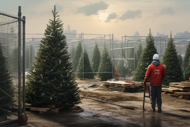 Christmas Tree Pop Up Site