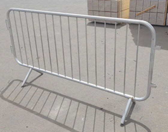 (H) 2.3m Fixed Leg Bar Pedestrian Barrier