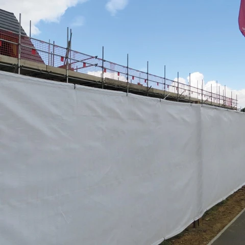 Vented Sheeting/ Perimeter Mesh Fencing